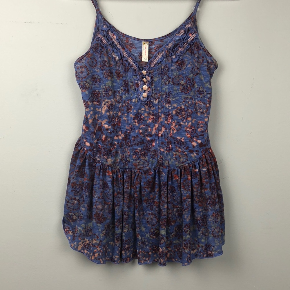 Free People🌈⭐️ Peplum Top